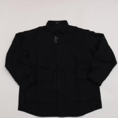 COUPONzz@maillot / tech tweed big pocket shirt JK@MAS-24252  NAVY  }C