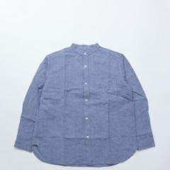 COUPONzz@maillot / Sunset New Stand Collar Shirts BLUE }C X^hJ[ Vc