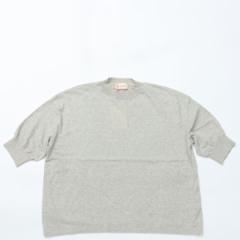 \񏤕i COUPONzz@MEYAME / COTTON KNIT TEE HEATHER GREY@ @jbgTVc