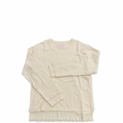 COUPONzz  MEYAME / DOUBLE LONG SLEEVE TEE ECRU   OX[u vI[o[
