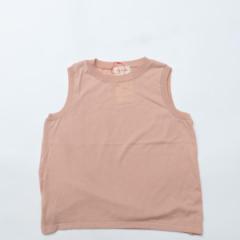 COUPONzz MEYAME / COTTON KNIT SLEEVELESS PINK  Rbgjbg X[uX