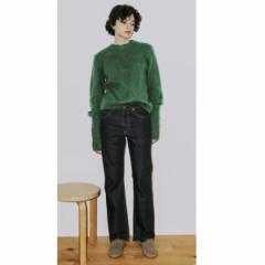 COUPONzz @MEYAME / FLUFFY PULLOVER@GREEN@ @jbg@vI[o[@J[f@