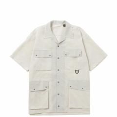 COUPONzz NANGA /DOT AIR(R) UTILITY PK SHORT SLEEVE SHIRT S.BEIGE / iK@hbgGA  V[gX[uVc