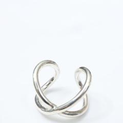 COUPONzz@roundabout / Cross-Over Silver925 ring@E_oEg@Vo[@O