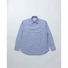 COUPONzz@Riprap / FF REGULAR COLLAR SHIRTS SAX/BROWN bvbv M[J[Vc