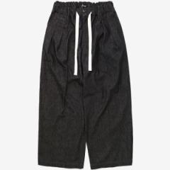COUPONzz@Sillage / hakama pants black denim one wash@VA[W fj nJ}pc