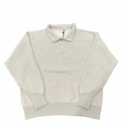 COUPONzz  A.G.SPALDING&BROS / HALF ZIP TRAINING SHIRTS NATURAL XEFbg