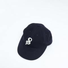 COUPONzz A.G.SPALDING&BROS/ HW DOGS&CO BASEBALL CAP NAVY G[W[X|fBOuX R{Lbv Xq