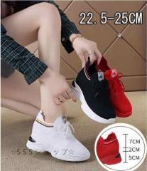 ヨースケ YOSUKE 厚底スニーカー レースアップ ハイソール レディース