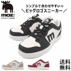 スニーカー レディース 厚底 おしゃれ moz モズ MZ33661 白 黒 疲れない 軽い 歩きやすい 幅広 安い ワイド