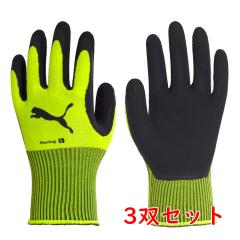 �y�T�C�Y�FL�z 3�o�Z�b�g �v�[�} ��Ɨp��� �w������� PUMA WORK GLOVES �V�R�S���R�[�e�B���O��� ���[�V���O PG-1350 �C�G���[(���i