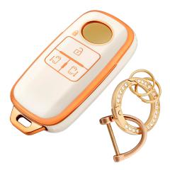 R.A.C ���򂪂���I�V������TPU�X�}�[�g�L�[�J�o�[ �z���C�g/�S�[���h DAIHATSU-1 �_�C�n�c(���i�R�[�h:250201)