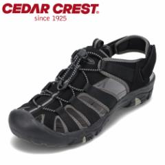 サンダル スポーツサンダル スポサン 水陸両用 海 川 通気性 キャンプ アウトドア CEDAR CREST セダークレスト CC-1943 ブラック