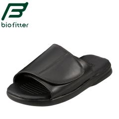 バックストラップ メンズ オフィス履き 機能性 シンプル 定番 ブラック バイオフィッター らくほ biofitter BFH5124