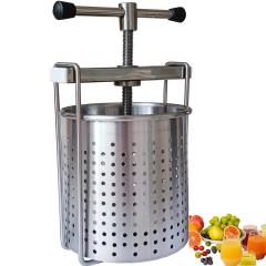 2 L HCTOOL 脱水機 手動 果汁しぼり器 野菜 絞り器 スロー ジューサー グレープフルーツしぼり器 ろ過器 304ステンレス鋼 ??机 (2 L)