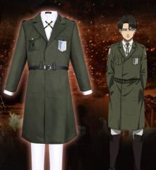 進撃の巨人 The Final Season コスプレ 衣装 コート ミリタリー 調査兵団 軍服 コスチューム