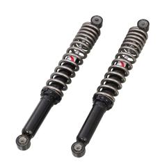 SP武川 リアショックアブソーバー CT125 クロムメッキ/黒 2本入り 06