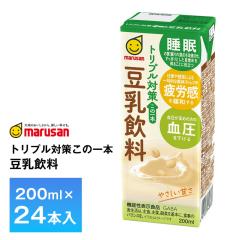 �}���T�� �g���v���΍� ���̈�{ �������� 200ml�~24�{ ���p�b�N �������� ������ �܂Ƃߔ��� �@�\���\���H�i ���� ��J�� ���� GABA�z��