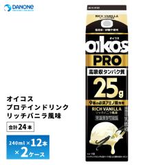 ダノンジャパン オイコス プロテインドリンク 高吸収タンパク質18g 