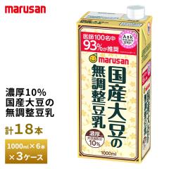 3�P�[�X�I�ׂ� �}���T�� �Z��10% ���Y�哤�̖��������� 1000ml�~18�{ �������� 1L �A�����~���N �퉷�ۑ� �哤����ς��� ������ �܂Ƃ�