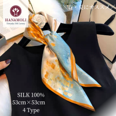 �V���N�X�J�[�t �V���N100% �X�J�[�t 53�~53cm �����` ���f�B�[�X �X�g�[�� �ԕ� �t �� ���悯 �� �~�j�X�J�[�t ��̓� �h�V�̓� �a���� 