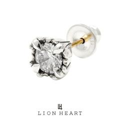 ���C�I���n�[�g BASIC KINGDOM �R�}���_�[�X�g�[���s�A�X �V���o�[925 �N���A x �V���o�[ 01EA0181CL  LION HEART 18K�|�X�g �L���O�_�� 