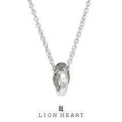 ���C�I���n�[�g for Gift �E�F�[�u �_�u�������O �l�b�N���X �V���o�[925 01NE1831BK  LION HEART �V���o�[ �l�b�N���X �y���_���g ����