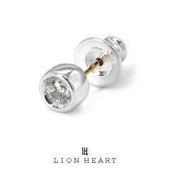 ���C�I���n�[�g for Gift �X�^�b�Y�s�A�X era round �V���o�[925 1EA166A0SC  LION HEART K18�S�[���h�|�X�g 1�_���� �Ў��p �����Y �s�A