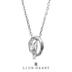 ���C�I���n�[�g for Gift �c�C�� �t���O�����g �_�u�������O �l�b�N���X �V���o�[925 1NE290A0SV  LION HEART �V���o�[ �l�b�N���X ����