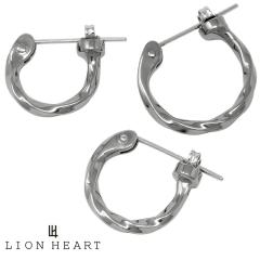 ���C�I���n�[�g for Gift �c�C�X�g �t�[�v�s�A�X �V���o�[925 �u���b�N 01EA0631B LION HEART �T�[�W�J���X�e�����X �|�X�g 1�_���� �Ў�