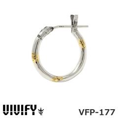 �r�r�t�@�C �t�[�v�s�A�X M�T�C�Y �V���o�[925 ���l  VIVIFY VFP-177 Hoop Pierce M w/gold 1�_���� �Ў��p �v���[���g �a���� �V���o�[ 