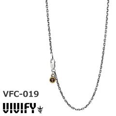 �r�r�t�@�C 4�ʃJ�b�g�A�Y�L�`�F�[�� �V���o�[925 x �^�J �`�F�[����2mm / ����50cm VIVIFY VFC-019 Silver x Brass ���� �l�b�N���X �`