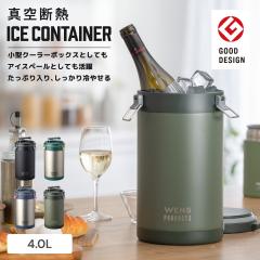 �A�g���X �N�[���[�{�b�N�X ���^ �A�C�X�y�[�� �A�C�X�R���e�i �n���Ȃ� 4.0L �ۗ� �^��f�M �X�e�����X ��e�� �n���h���t�� �E�F���Y�v