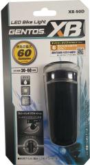 ���]�� ���C�g ��t�� �d�r�� GENTOS �W�F���g�X LED �o�C�N���C�g XB �u���b�N LED���C�g �h�� �t�����g