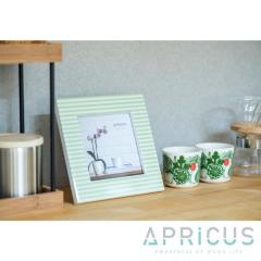 �C���e���A �ʐ^���� �A�v���N�X APRICUS �t�H�g�t���[�� �X�N�G�A �O���[�� 19�~19�~1.7cm �^�l�p�v�����g