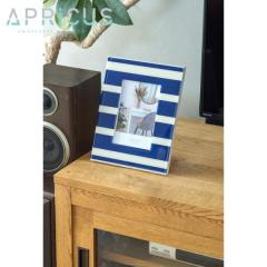 �C���e���A �ʐ^���� �A�v���N�X APRICUS �t�H�g�t���[�� �X�g���C�v 18�~23�~1.7cm L��