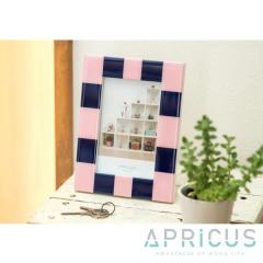 �C���e���A �ʐ^���� �A�v���N�X APRICUS �t�H�g�t���[�� �`�F�b�N �l�C�r�[���s���N 15�~20�~1.7cm L��