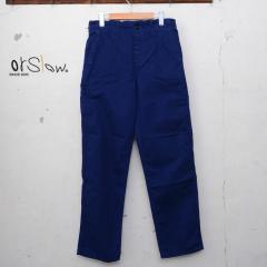 orslow / UNISEX MODEL / FRENCH WORK PANTS / HERRING BONE TWILL COTTON (5000) / INK BLUE (09)  �I�A�X���E / ���j�Z�b�N�X���f�� / 
