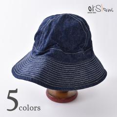 orslow / US NAVY HAT (03-001)  �I�A�X���E ���[�G�X�l�C�r�[ �n�b�g �S5�F (DENIM ONE WASH�EHICKORY STRIPE�EKHAKI�EREVERSE SATEEN G