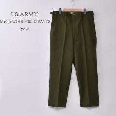 US.ARMY / 70s M-51 WOOL TROUSERS FIELD PANTS M-1951 / OLIVE �f�b�h�X�g�b�N / �A�����J�R �ČR 70�N�� M51�E�[���p���c �t�B�[���h�p