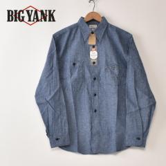 BIG YANK / Y1942 CHAMBRAY SHIRT / INDIGO �r�b�O�����N / Y1942 �V�����u���[�V���c / �C���f�B�S