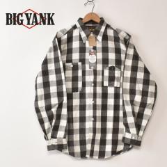BIG YANK / Y1945 FLANNEL SHIRT BLOCK CHECK / WHITE �r�b�O�����N / Y1945 �t�����l���V���c �u���b�N�`�F�b�N / �z���C�g