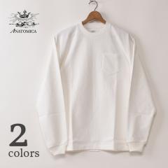 ANATOMICA / POCKET TEE L/S (MADE IN JAPAN)  �A�i�g�~�J / �|�P�b�g�s�V���c �����O�X���[�u ���� (���{��) �S2�F [�l�R�|�X�Ή�]