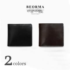 BEORMA LEATHER COMPANY / S0040 NOTECASE / BRIDLE LEATHER �x�I�[�}���U�[�J���p�j�[ / ��܂�E�H���b�g ���z �S2�F (BLACK�EDARK B