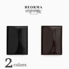 BEORMA LEATHER COMPANY / S0059 3FOLD KEY CASE / BRIDLE LEATHER �x�I�[�}���U�[�J���p�j�[ / �L�[�P�[�X �S2�F (BLACK�EDARK BROWN) 