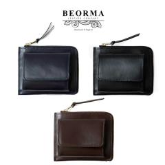 BEORMA LEATHER COMPANY �x�I�[�}���U�[�J���p�j�[ / S0128 MULTI PURSE �E�H���b�g ���z �S3�F (BLACK�EDARK BROWN�ENAVY) z10x