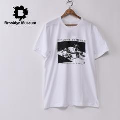 BROOKLYN MUSEUM TABLE TOP SHORT SLEEVE T-SHIRT / WHITE �u���b�N�����~���[�W�A�� �e�[�u���g�b�v ����T�V���c / �z���C�g [�l�R�|�X