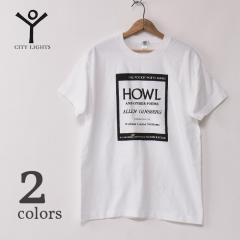 City Lights Bookstore / HOWL S/S PRINT TEE �V�e�B ���C�c �u�b�N�X�g�A / �V���[�g�X���[�u �v�����g T�V���c �S2�F [�l�R�|�X�Ή�]