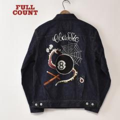 FULLCOUNT �~ HORIDAI / 2102E CLASSIC TATTOO EMBROIDERY TYPE 2nd DENIM JACKET  13.7oz / INDIGO ONE WASH �t���J�E���g �~ ������ / 