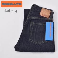 RESOLUTE / Lot 714 great war model JEANS / ONE WASH / W36�`40 ���]���g / 714 ��탂�f�� �W�[���Y �W�[�p�� �f�j�� �p���c / �����E